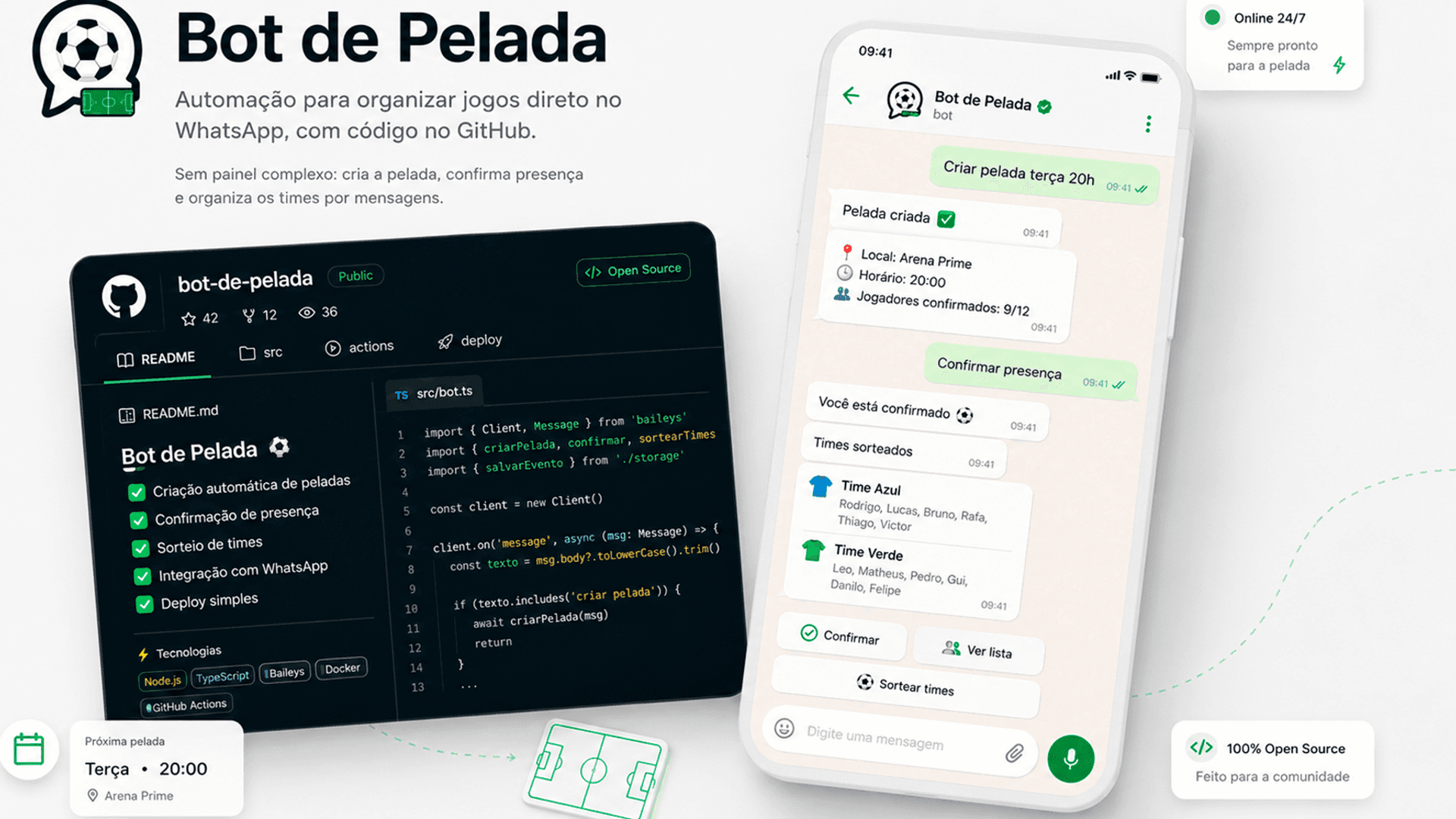 Bot da Pelada